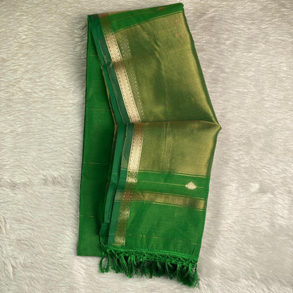 Saikala  Chanderi Silk Sarees Green