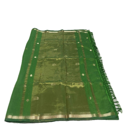 Saikala  Chanderi Silk Sarees Green