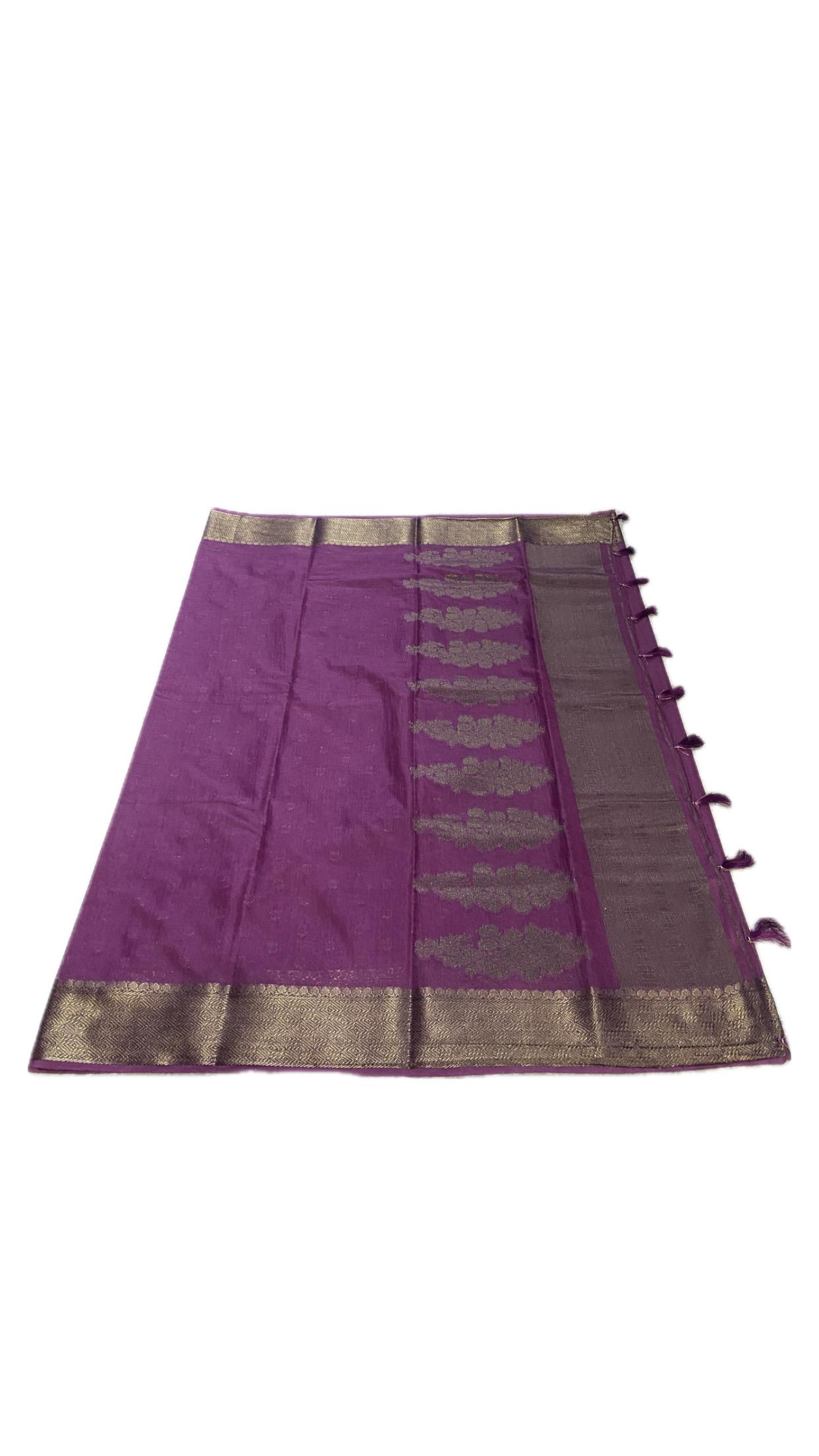 Kavitha Jute Saree Pink