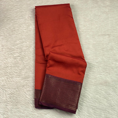 Vaidehi Silk Saree Orange