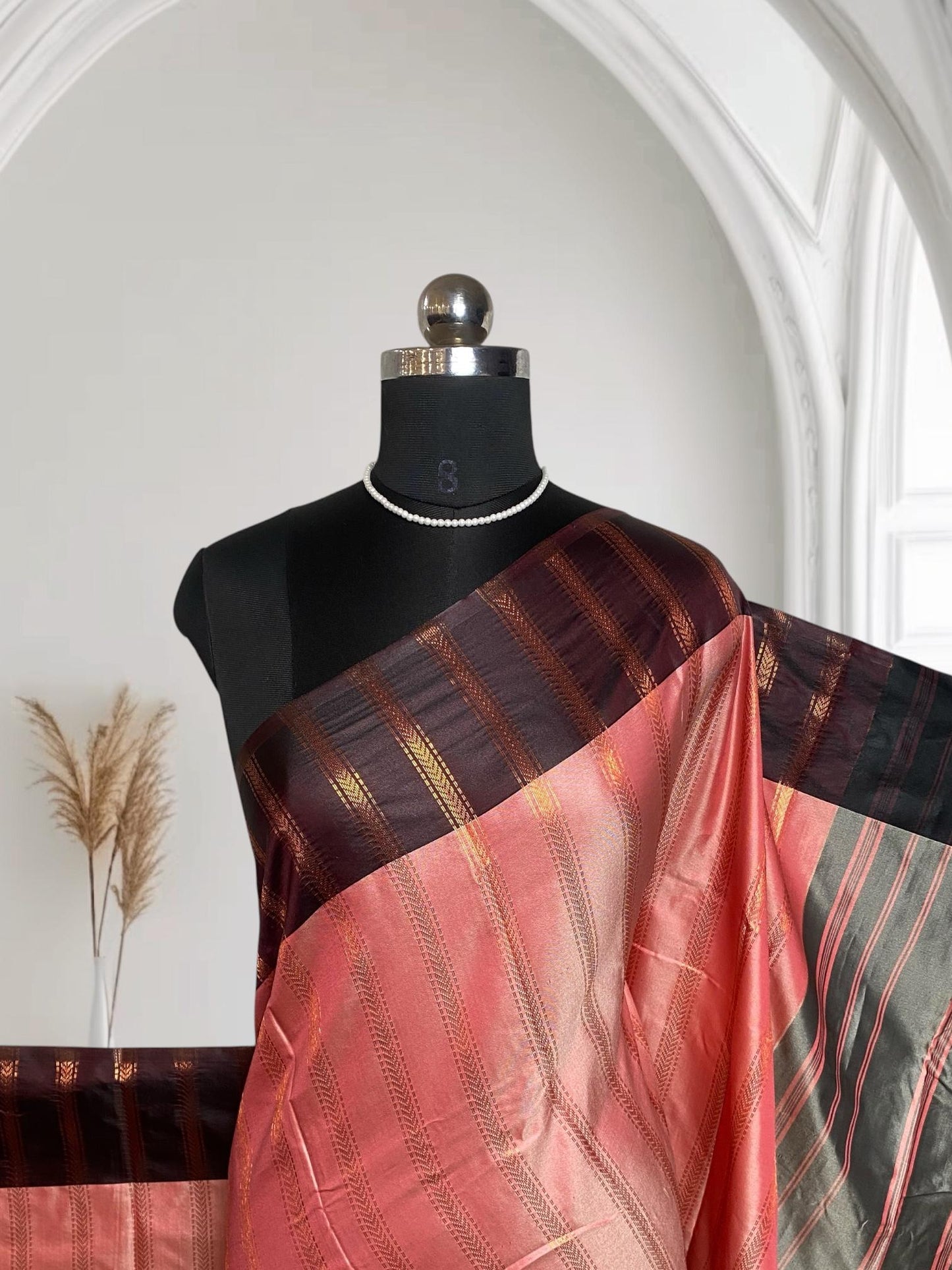 Nakshathra Soft Silk Saree Peach