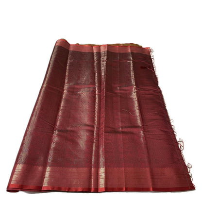 Sandra Semi Silk Saree Olive