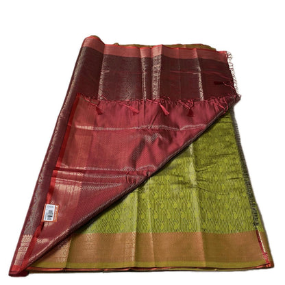 Sandra Semi Silk Saree Olive