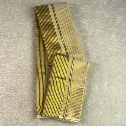 Barani Golden Glow Saree 🌼Green