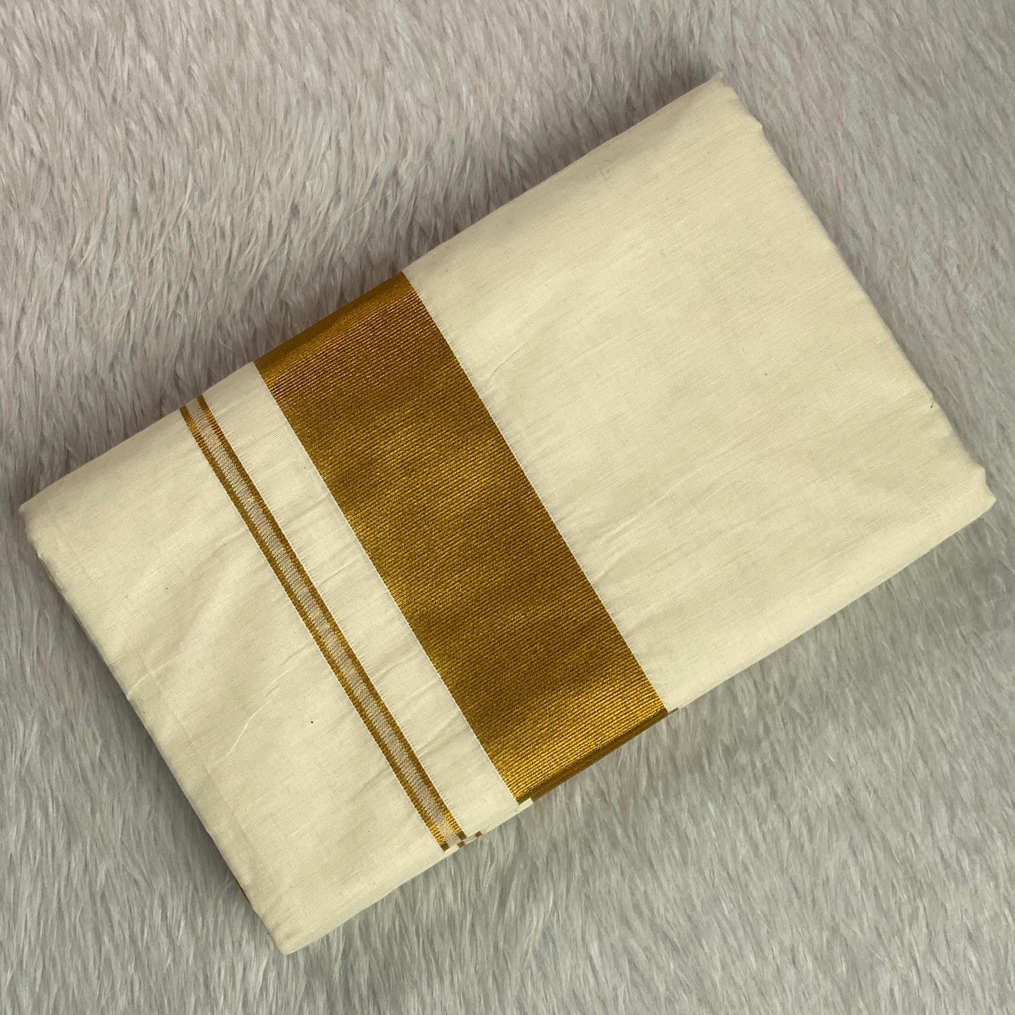 Malini Golden Kasavu Set Saree