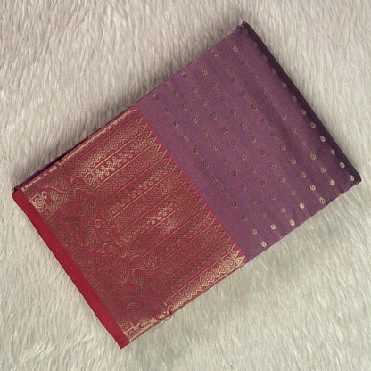 Priya Banarasi Butti Silk Saree Lavender