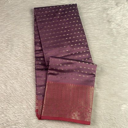 Priya Banarasi Butti Silk Saree Lavender