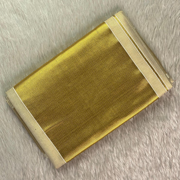 Dhanu Set Saree With Big Golden Kasavu