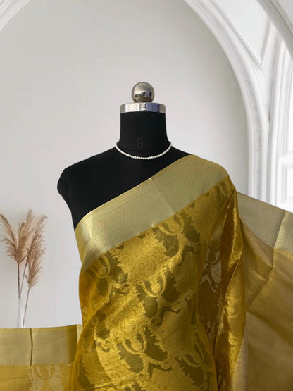 Swarna  Glossy Silk Saree
