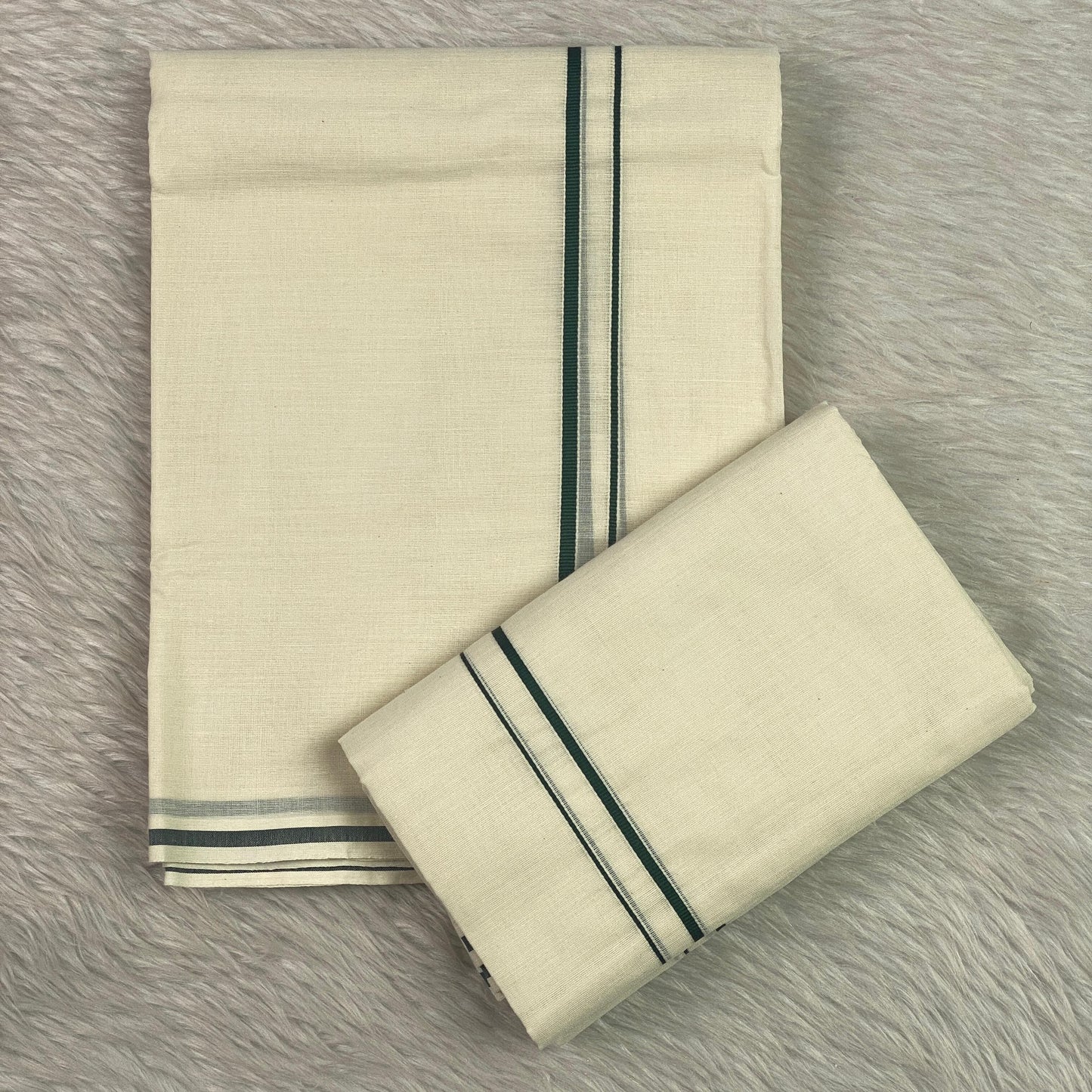 Puliyilakkara Set Mund Green Kara