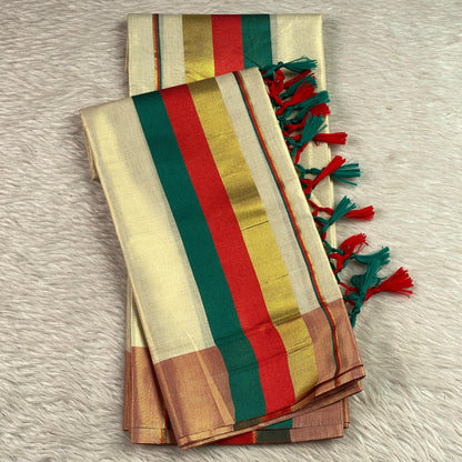 Kadali Heritage Premium Tissue Kasavu