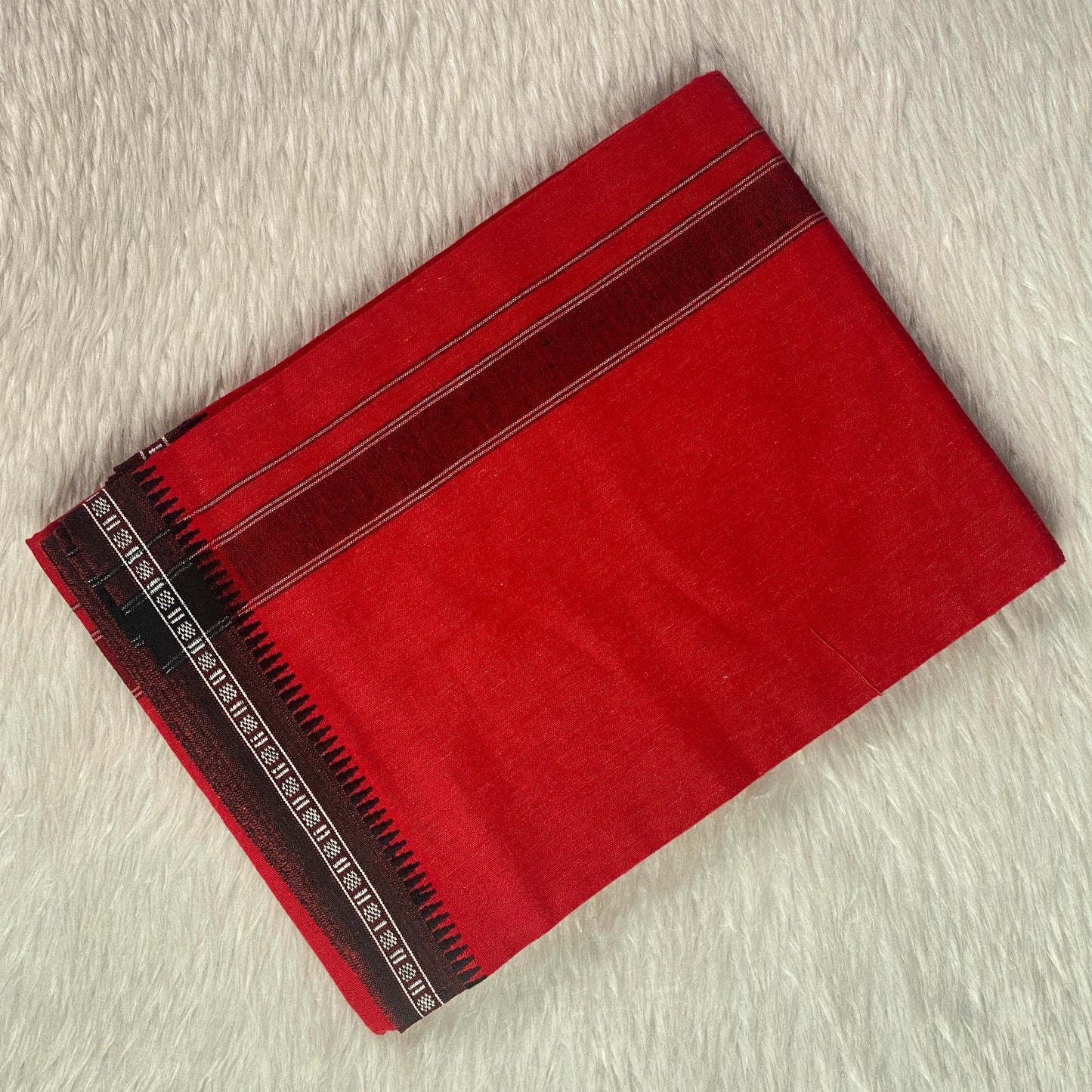 Men Dhoti Red