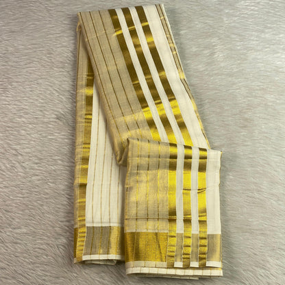 Atham Festive Elegance Kerala Set Saree