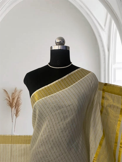 Atham Festive Elegance Kerala Set Saree