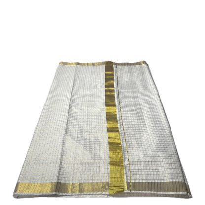 Thumba Blossom Checks Kerala Saree