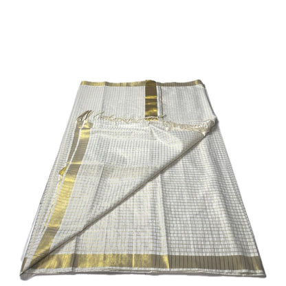 Thumba Blossom Checks Kerala Saree