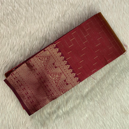 Nayna Brown Silk Saree