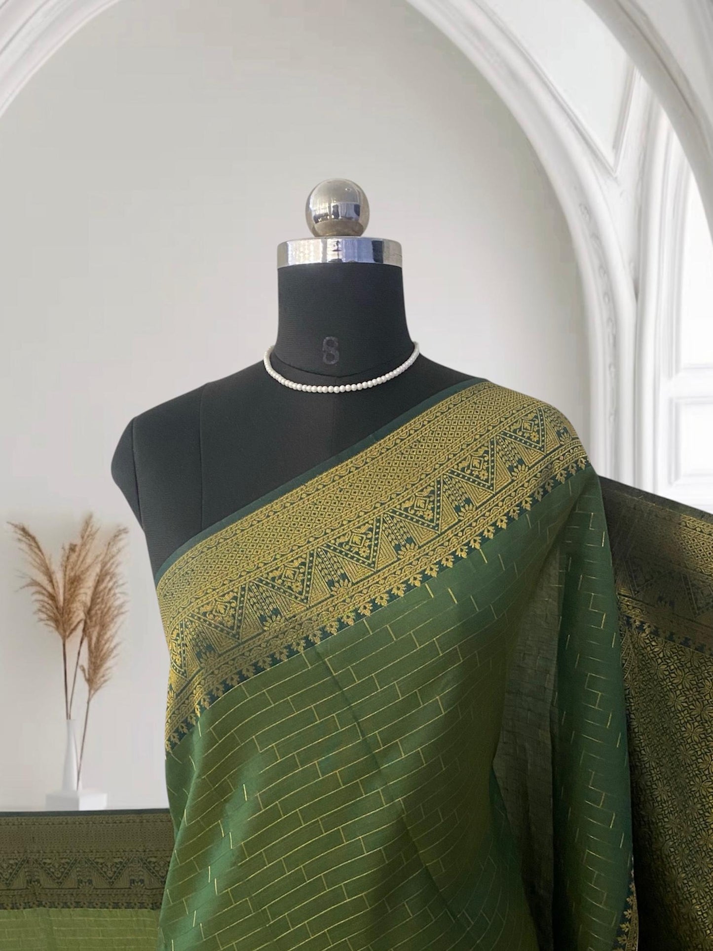 Nayna Green Silk Saree