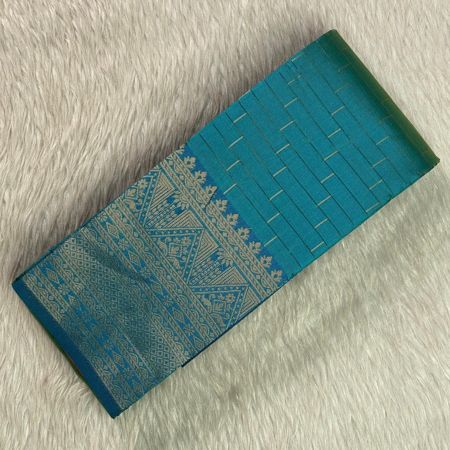 Nayna Blue Silk Saree