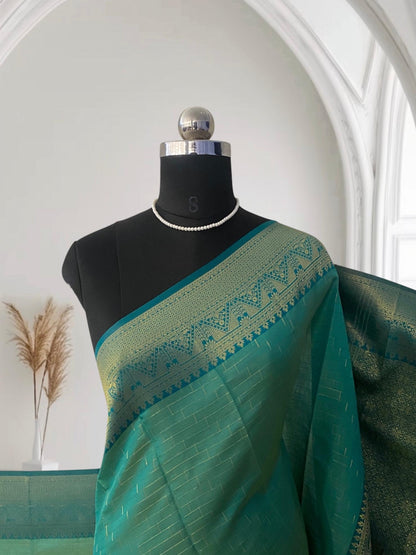 Nayna Green Silk Saree