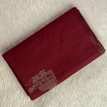 Shanmathi Floral Saree Brown