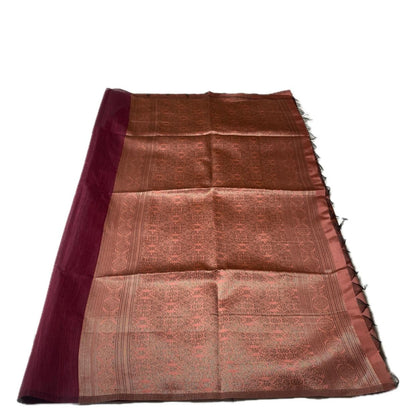 Shanmathi Floral Saree Red