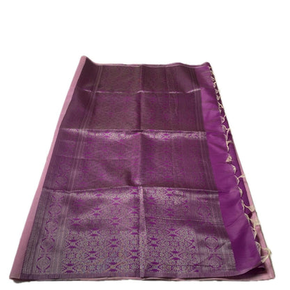 Shanmathi Floral Saree Pink