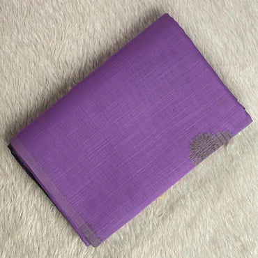 Shanmathi Floral Saree Violet