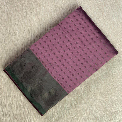 Diya Silk Saree with butta work Purple