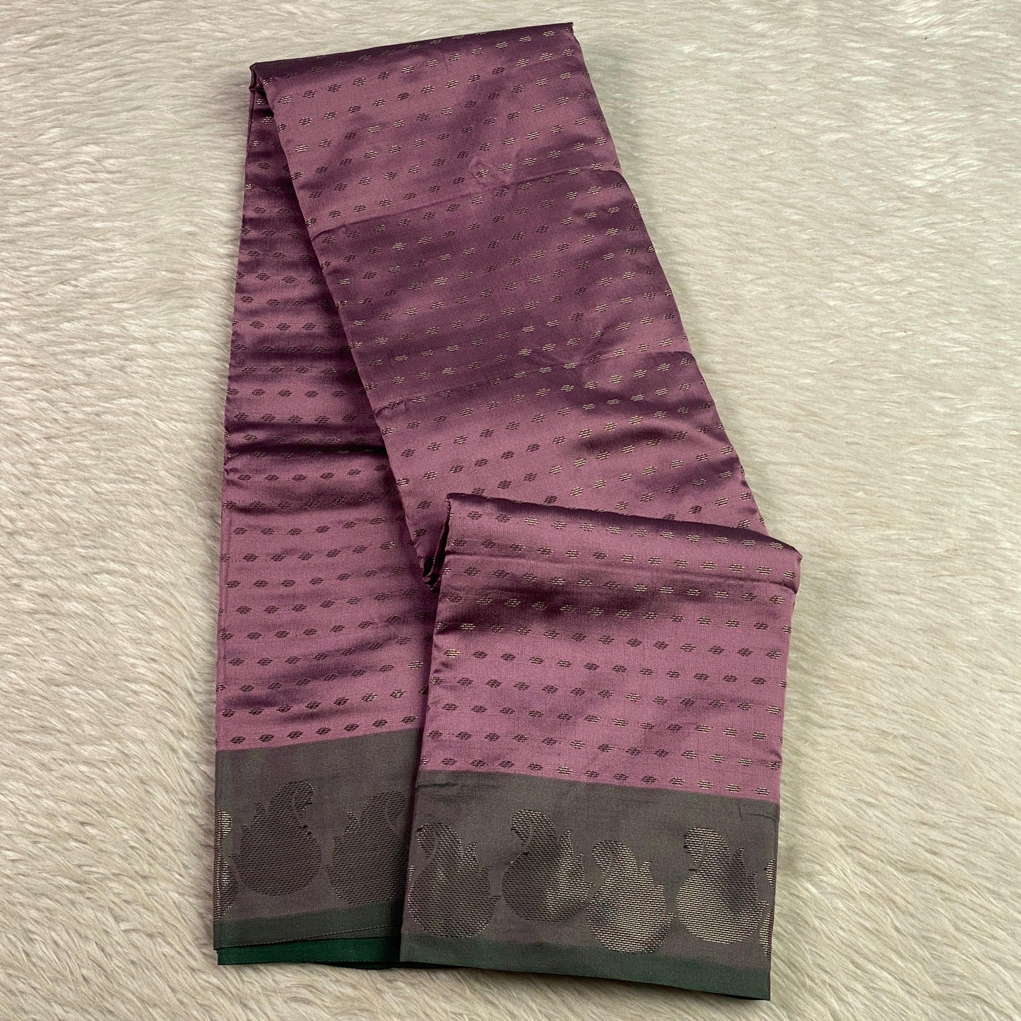 Diya Silk Saree with butta work Purple