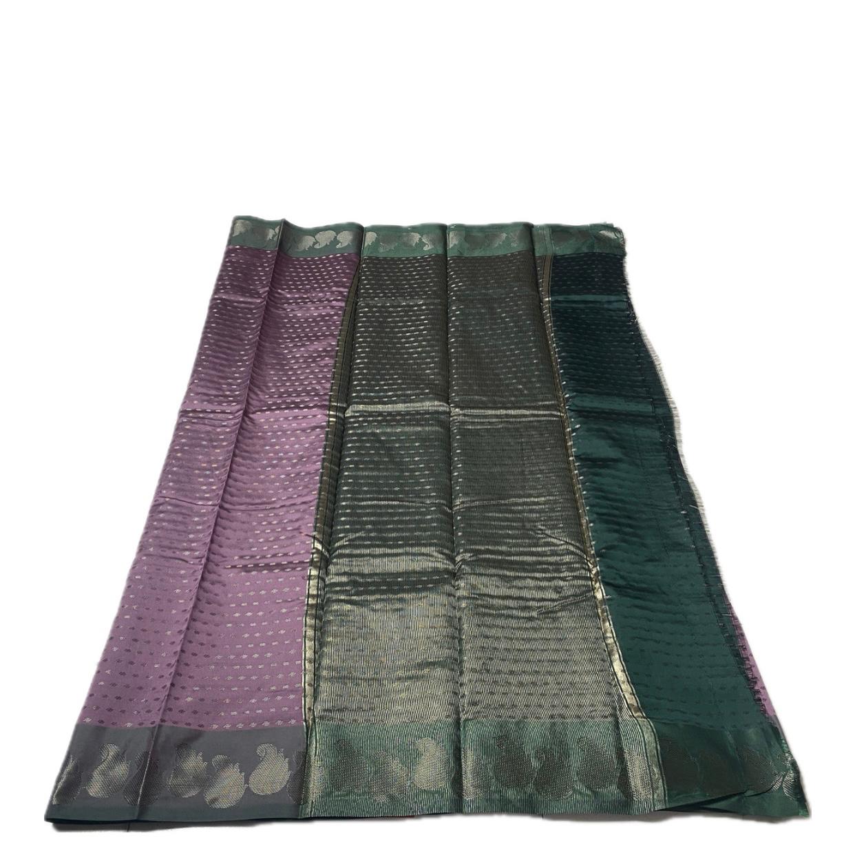Diya Silk Saree with butta work Purple