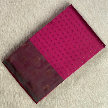 Diya Silk Saree with butta work Pink