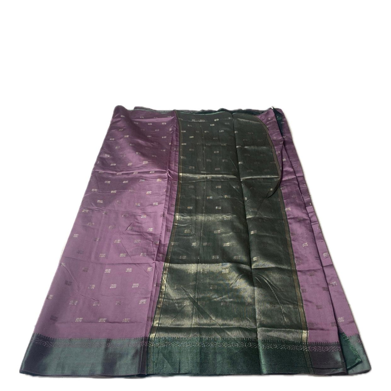 Akshaya Lavender Elegance Silk Saree