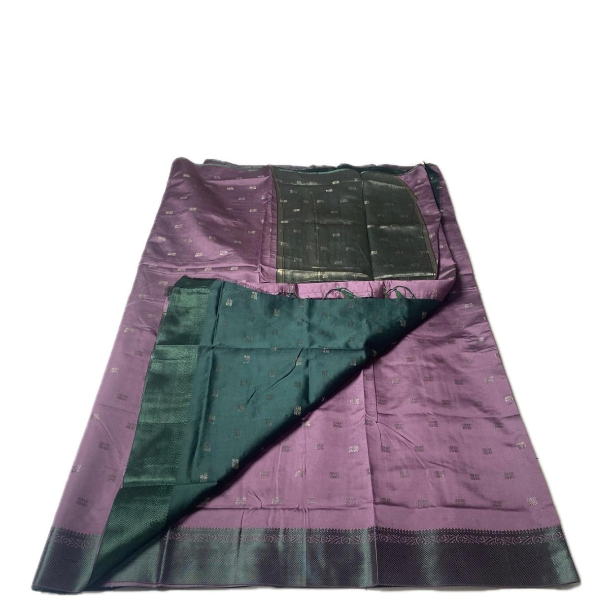 Akshaya Lavender Elegance Silk Saree