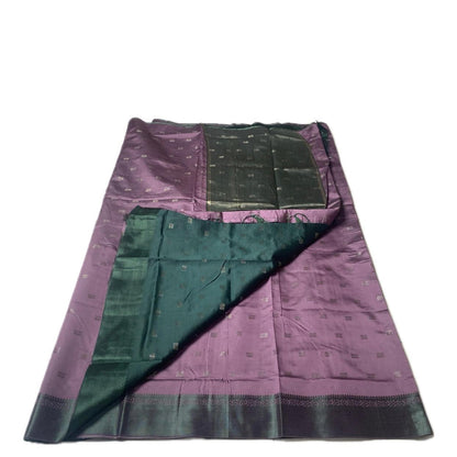 Akshaya Lavender Elegance Silk Saree