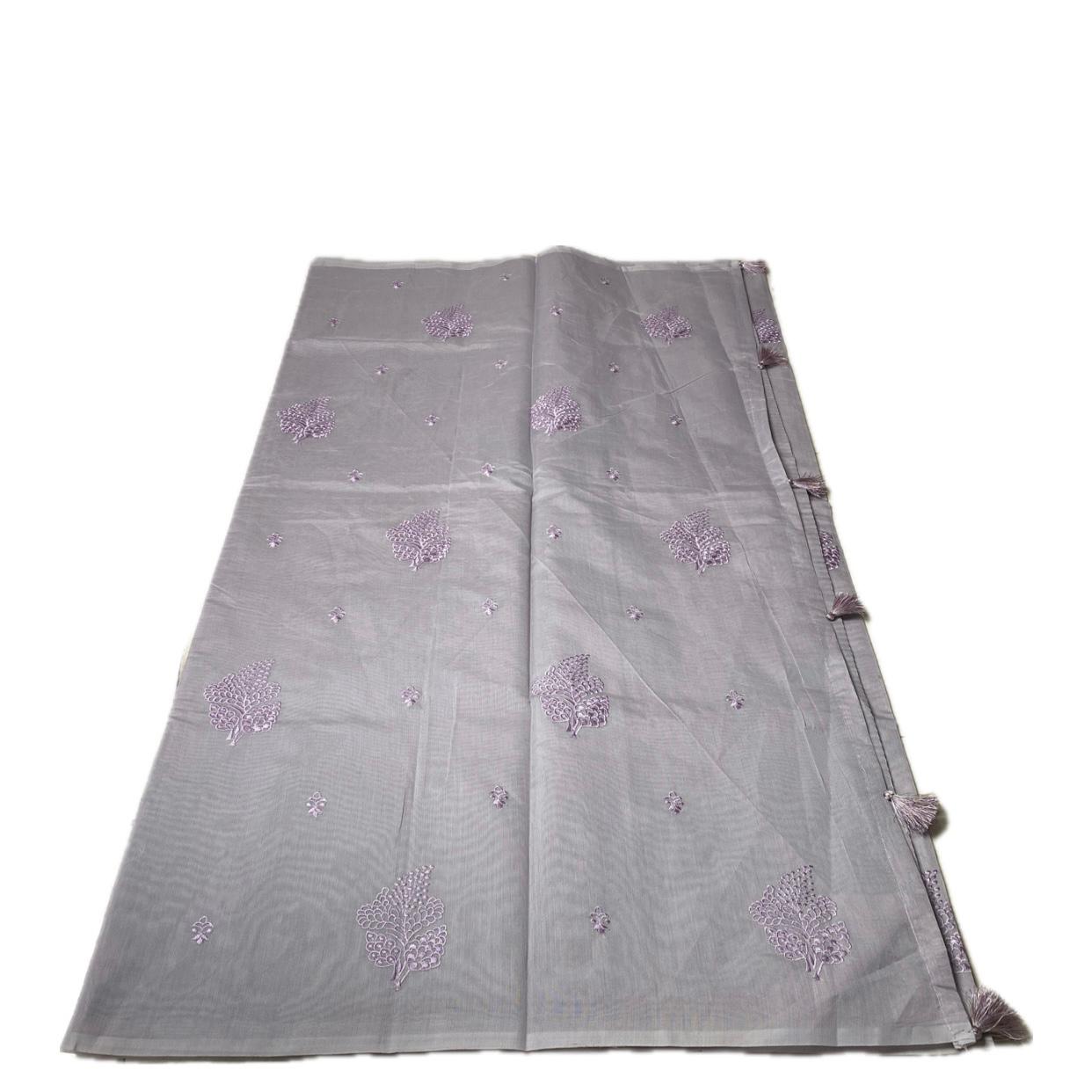 Marie Vintage Violet Floral Motif Saree