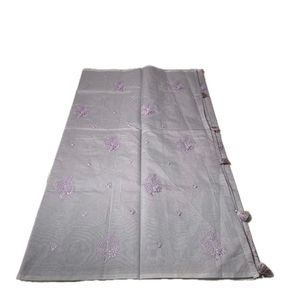 Marie Vintage Violet Floral Motif Saree