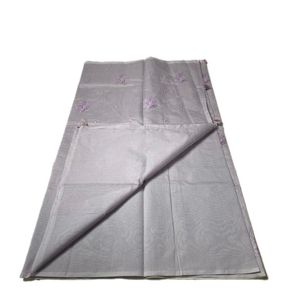 Marie Vintage Violet Floral Motif Saree