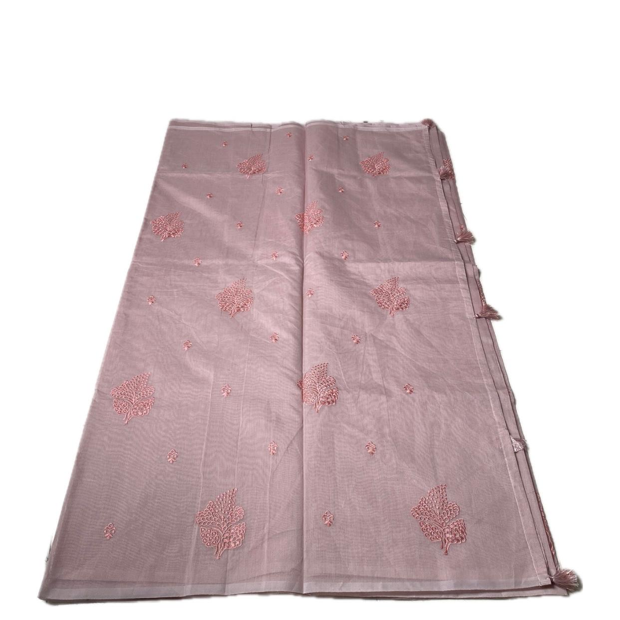 Marie Vintage Pink Floral Motif Saree