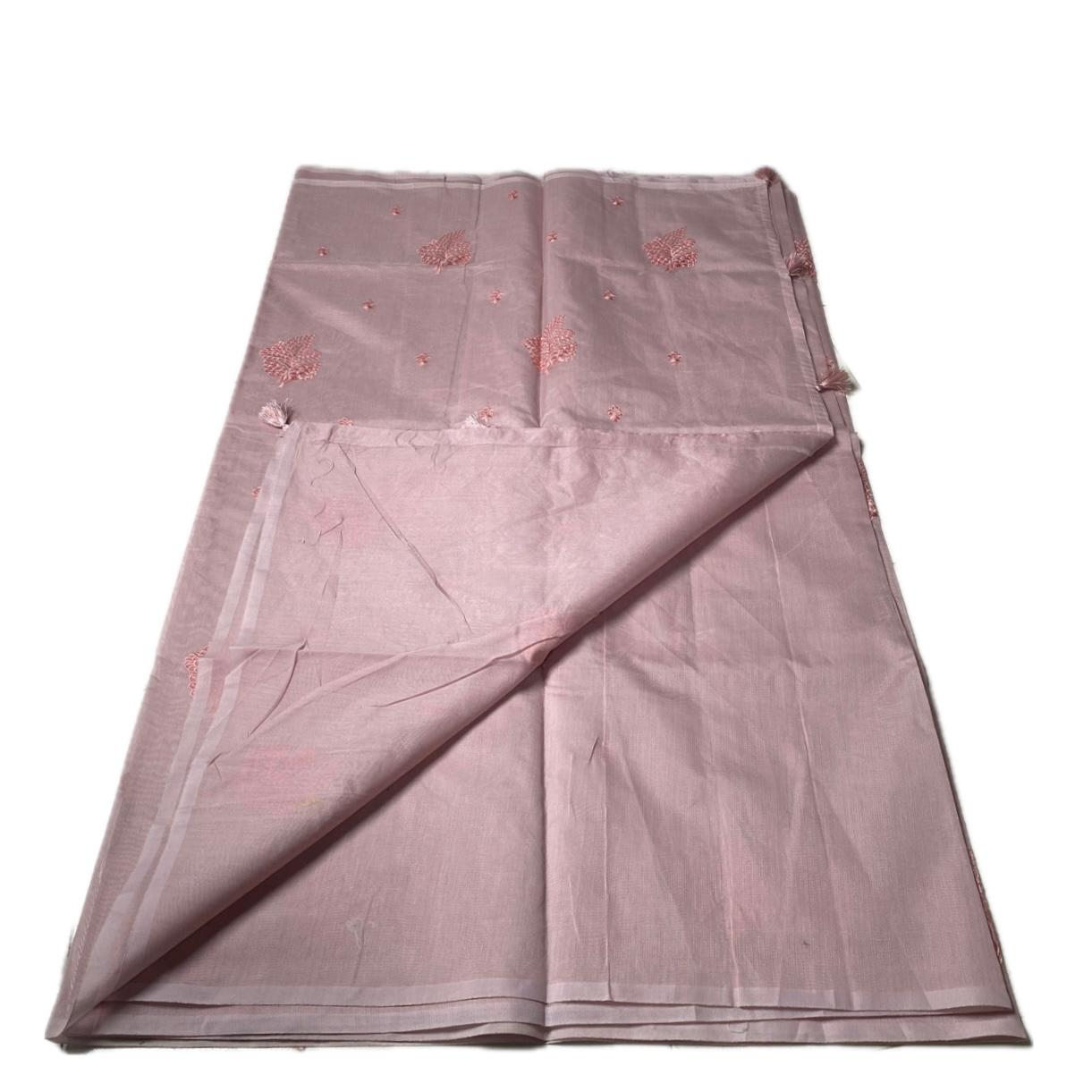 Marie Vintage Pink Floral Motif Saree