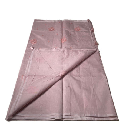 Marie Vintage Pink Floral Motif Saree