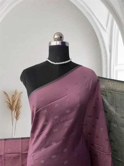 Diya Soft Silk Saree in Lavender