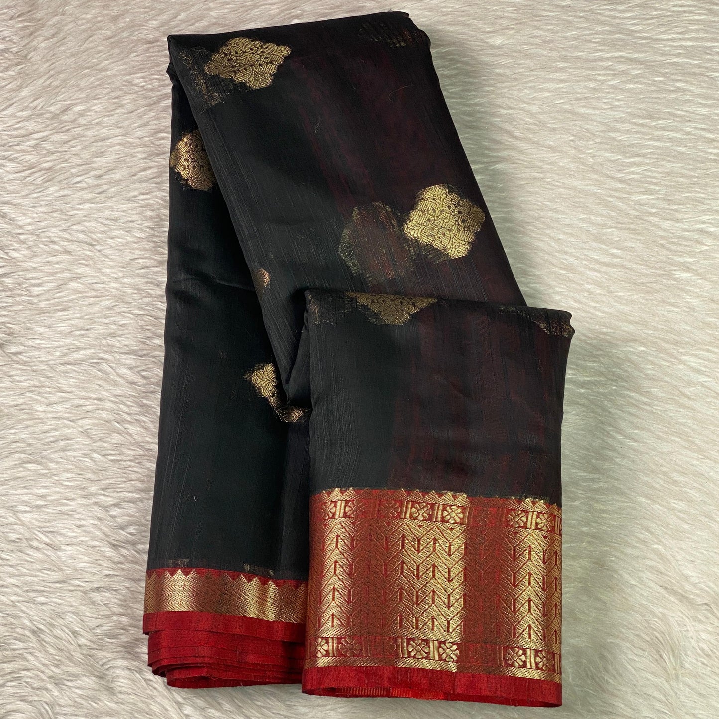 Mandakini Black Royale Saree