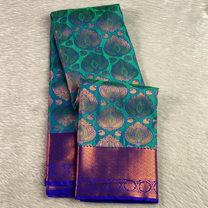 Malini Royal Blue Saree