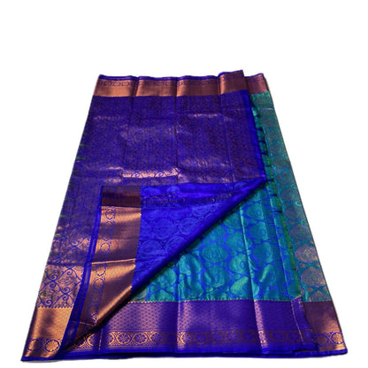 Malini Royal Blue Saree