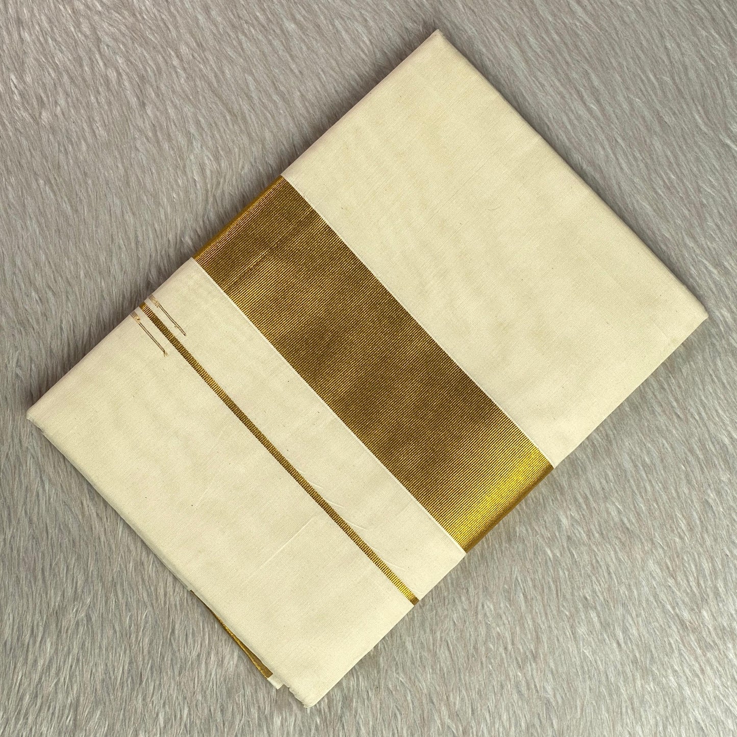 Thulasi Cotton Kerala Kasavu Saree