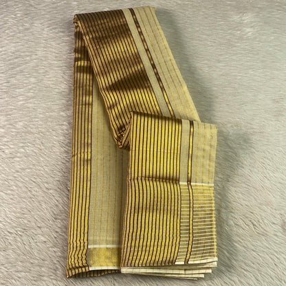 Barani Golden Glow Saree 🌼Purple