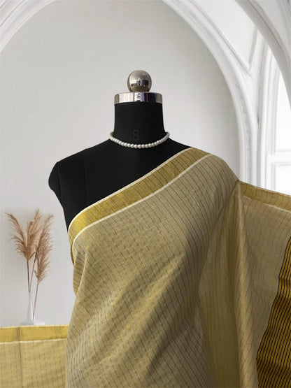 Barani Golden Glow Saree 🌼Purple