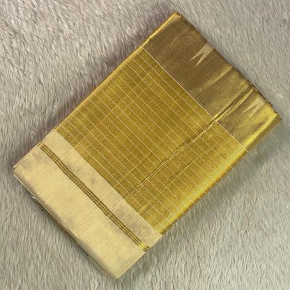 Geometric Tissue Kerala Saree