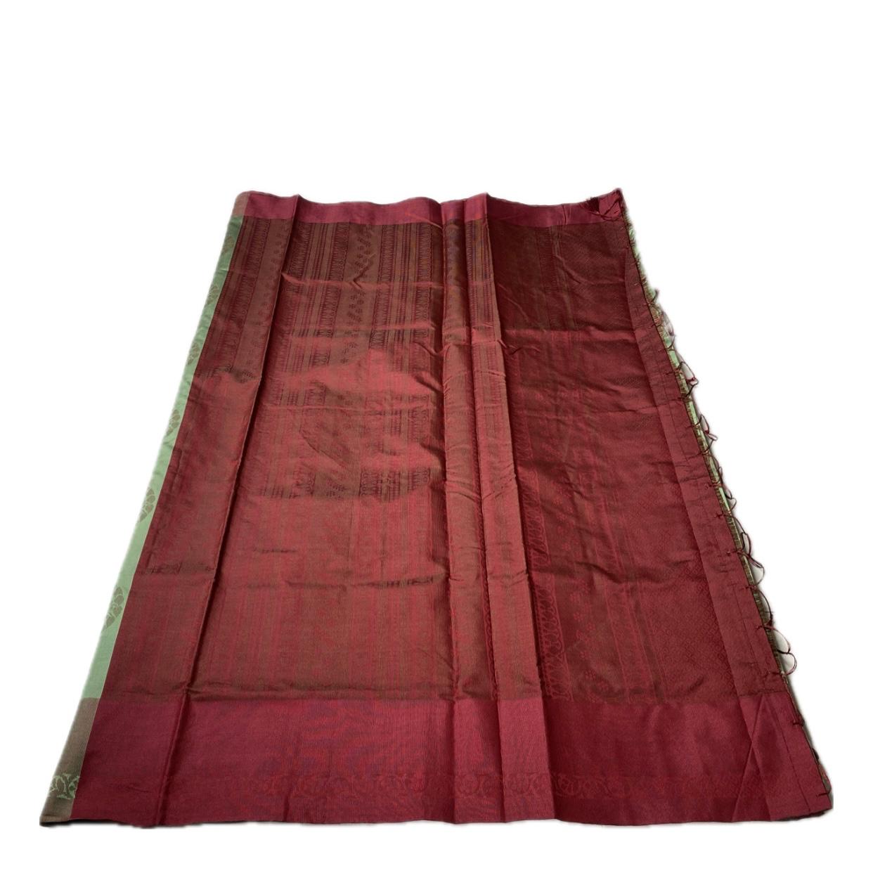Theertha Soft Silk Saree in Green (Dress Code)